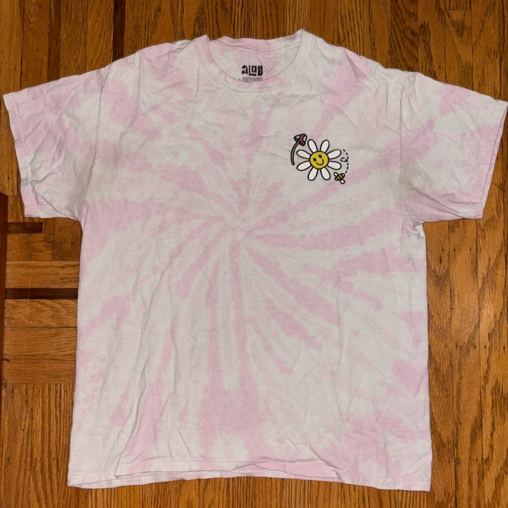 aLab good days tie dye graphic t shirt